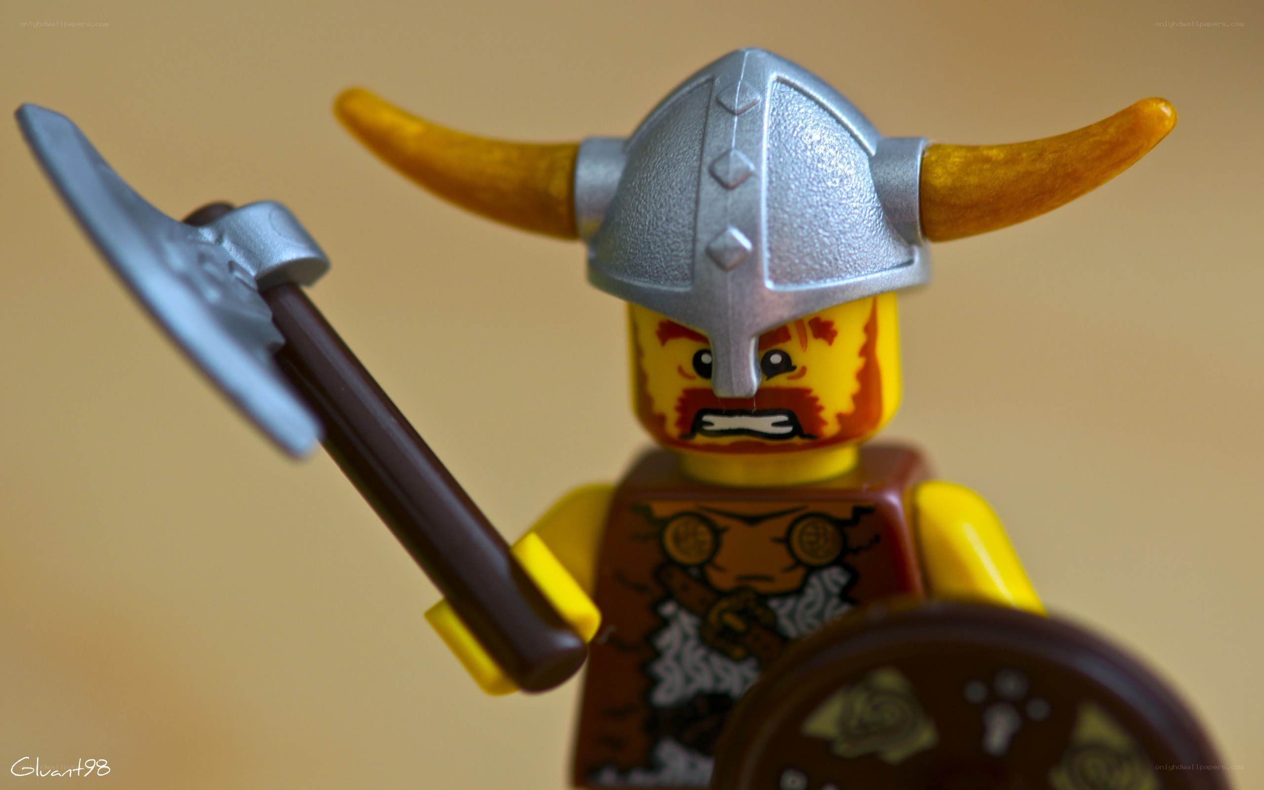 Viking minifigure with axe