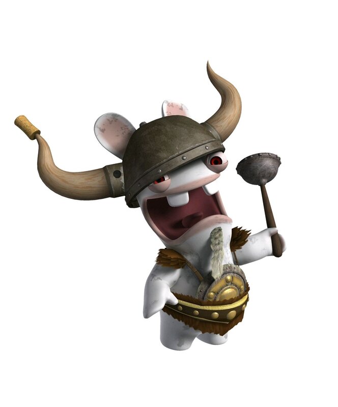 Viking Rabbid character