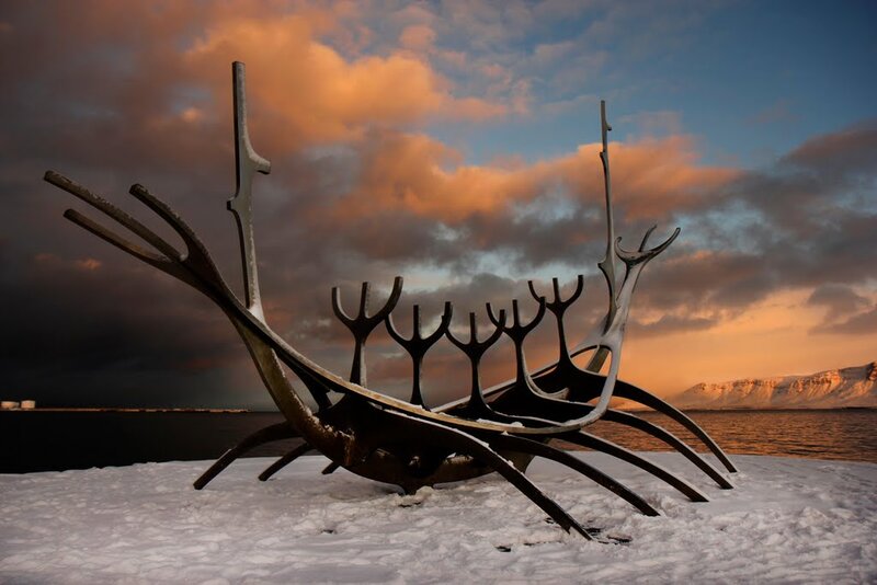 Viking Ship Sculpture
