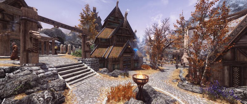 Viking-style Village