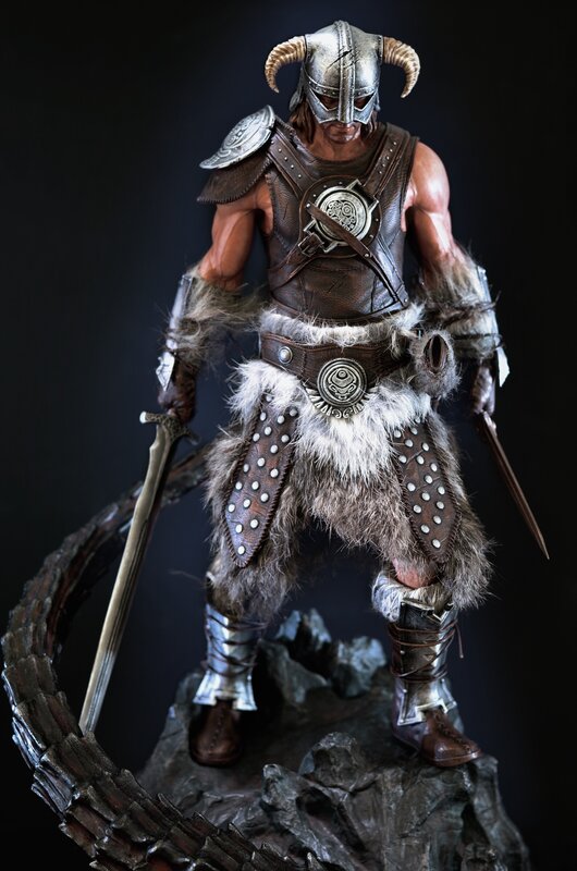 Viking warrior statue