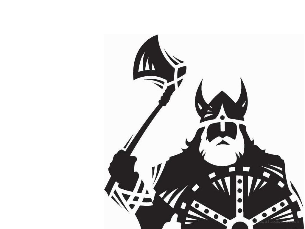 Viking warrior with axe