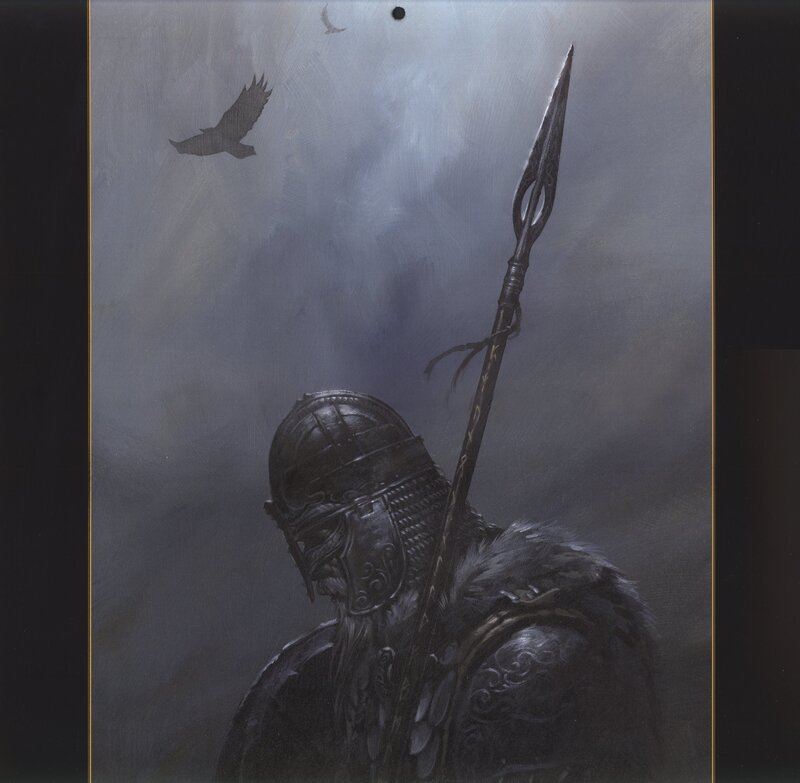 Viking warrior with spear