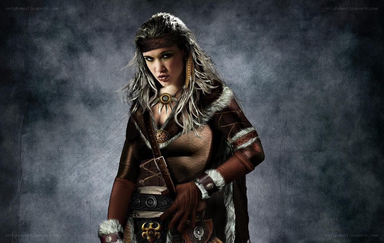 Viking warrior woman