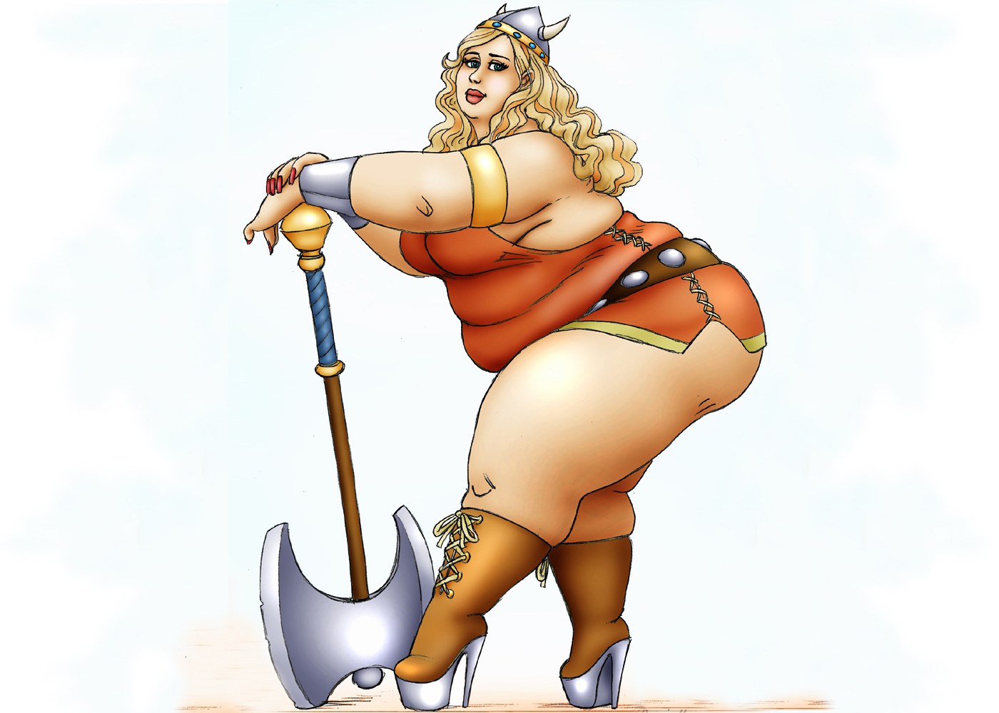 Viking warrior woman