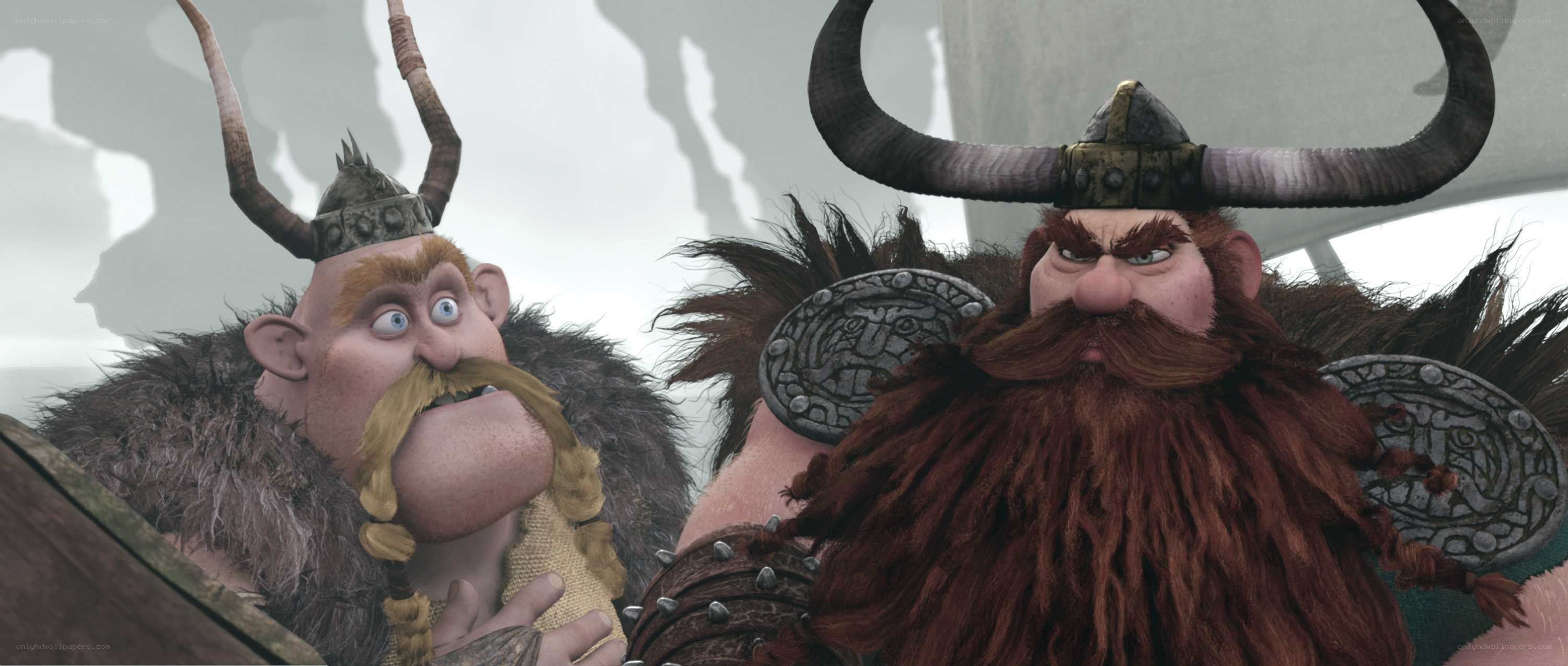 Viking warriors in battle