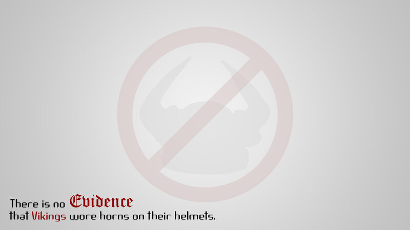 Vikings helmets myth