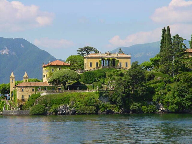 Villa on Lake Island