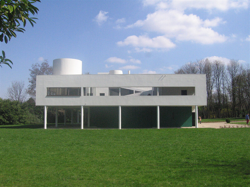 Villa Savoye Building — White