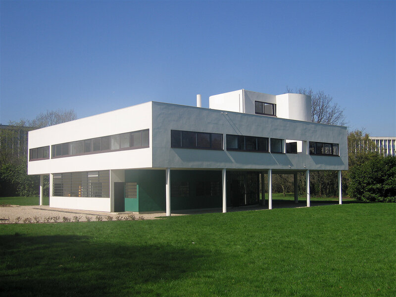 Villa Savoye modernist house