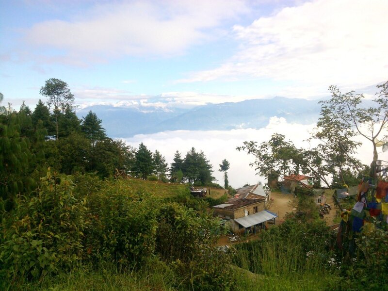 Village Above Clouds — Green