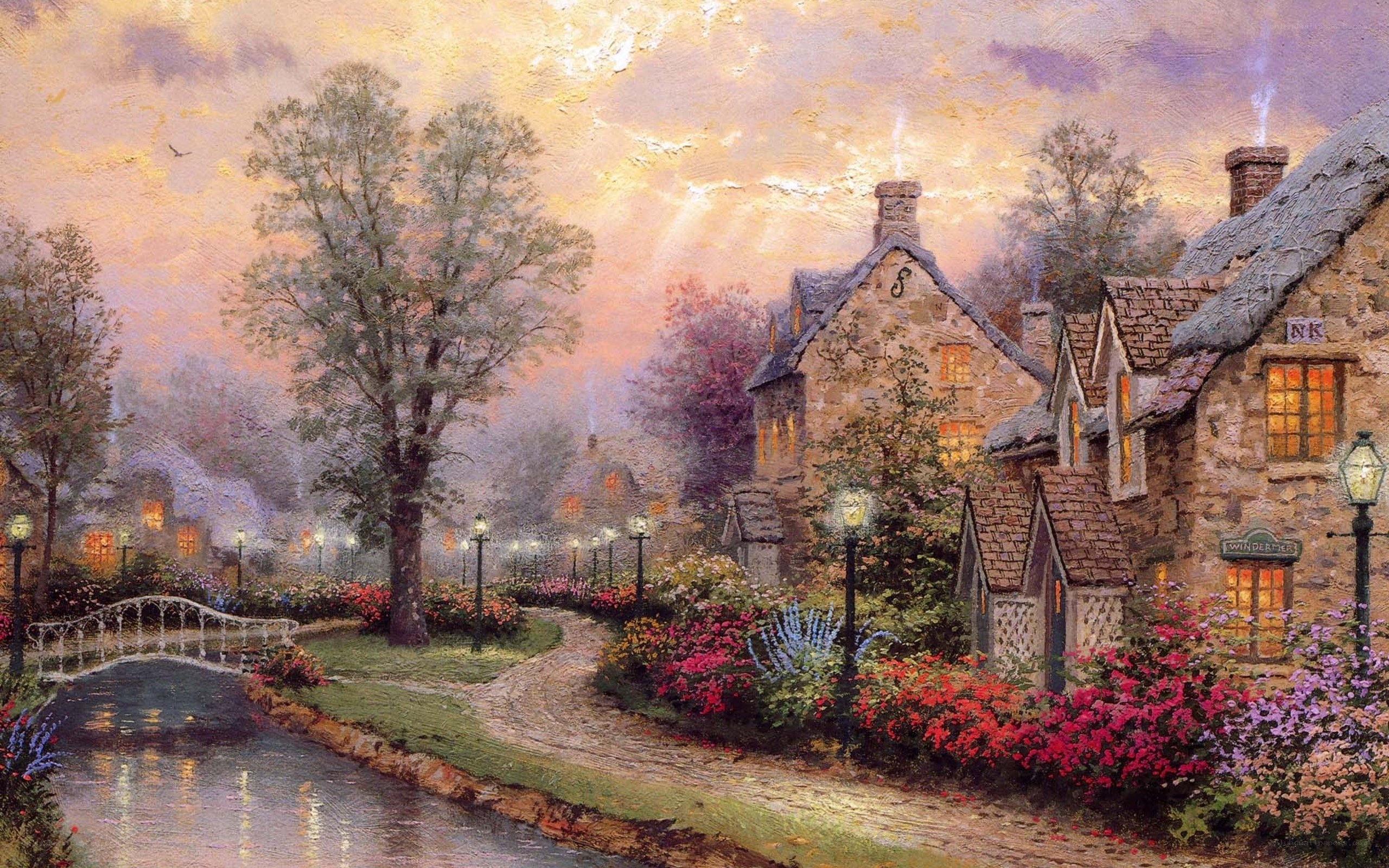 Village at Dusk