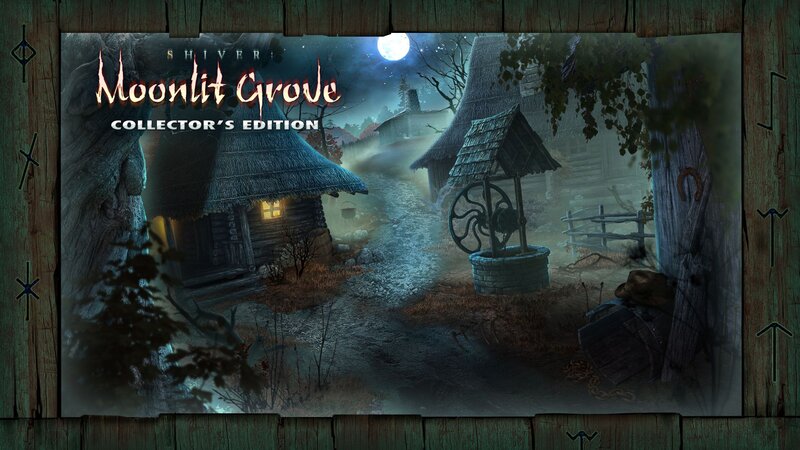 Village at Night — Blue, Creepy, Mysterious