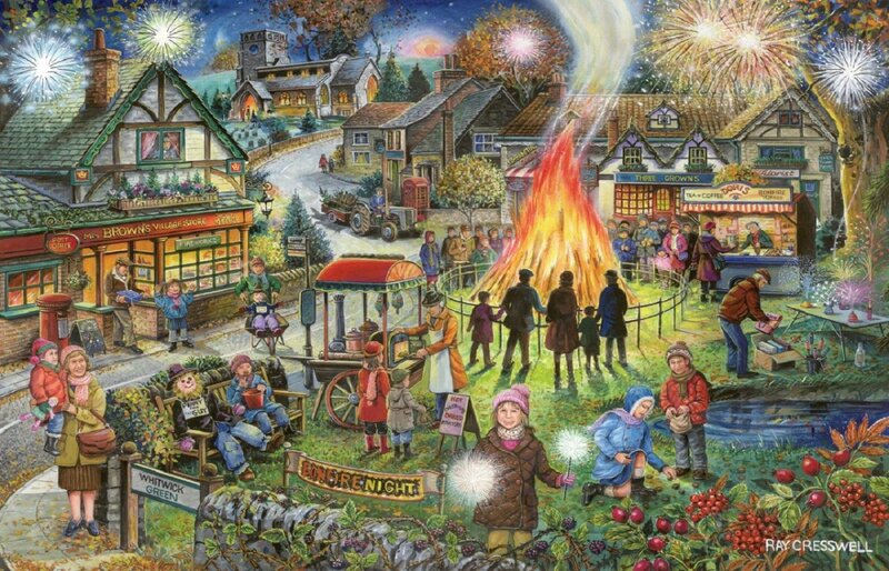 Village Bonfire Celebration