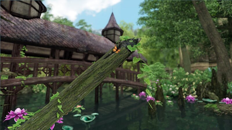 village by the pond