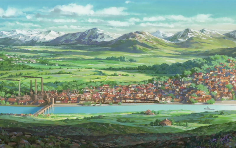 village by the river