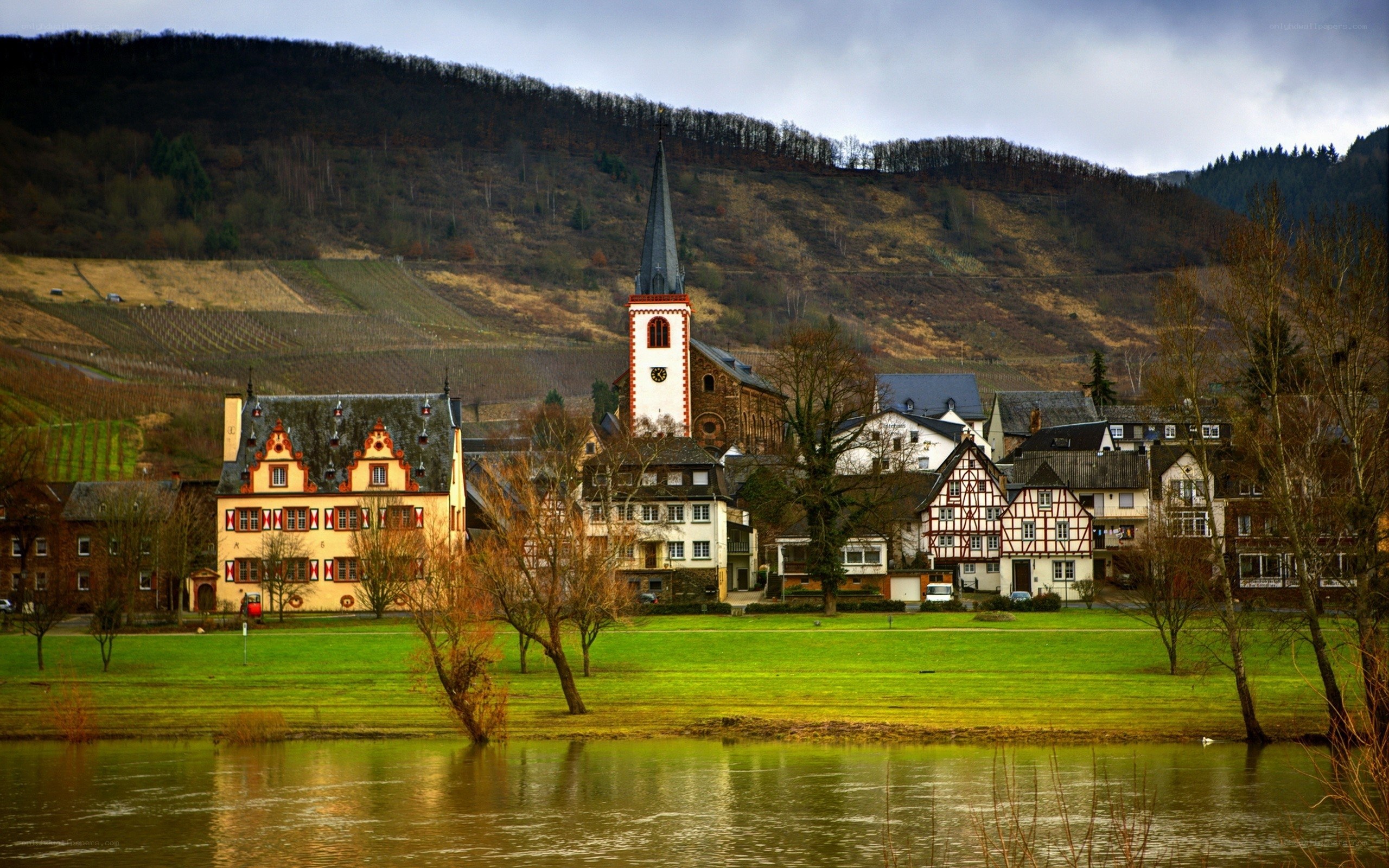 village by the river