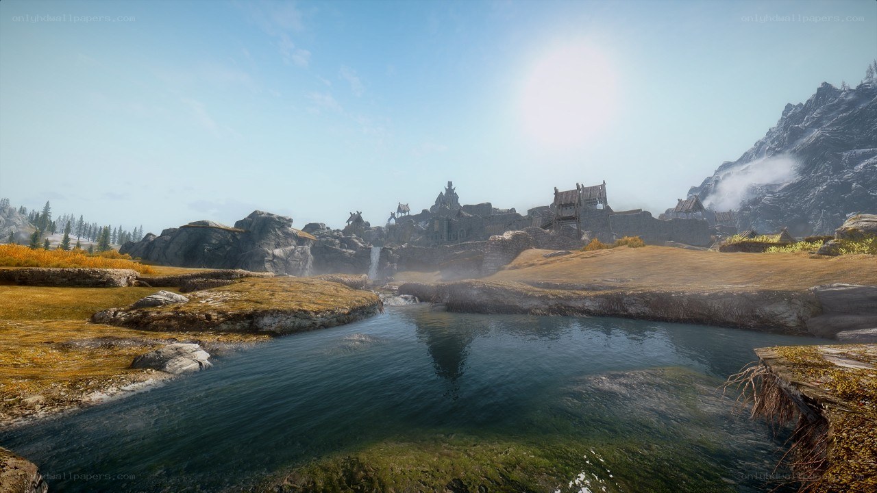 village by the river