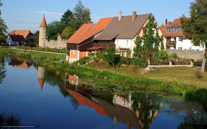 village by the river