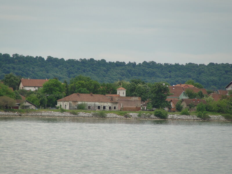 Village by the River — Green, Calm