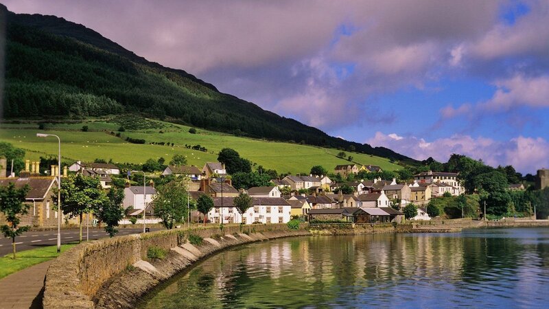 Village by the Water — Green