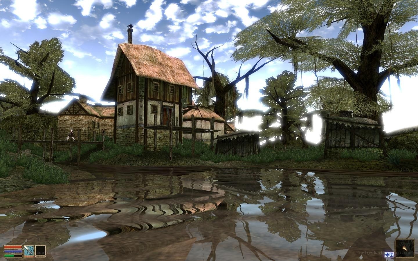 village by the water