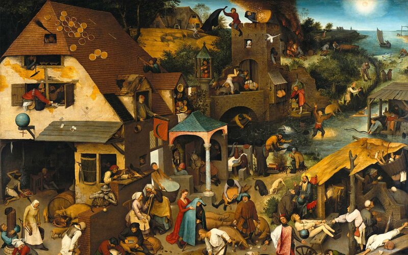 Village Chaos Scene