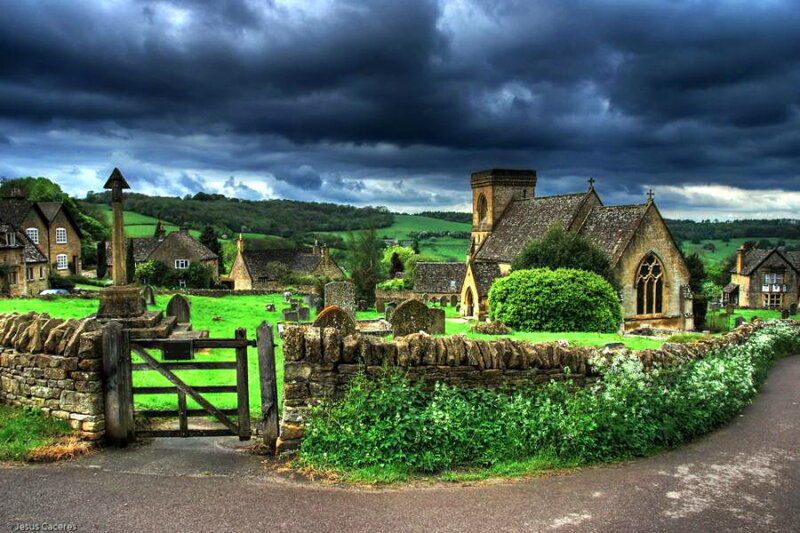 Village Church and Graveyard