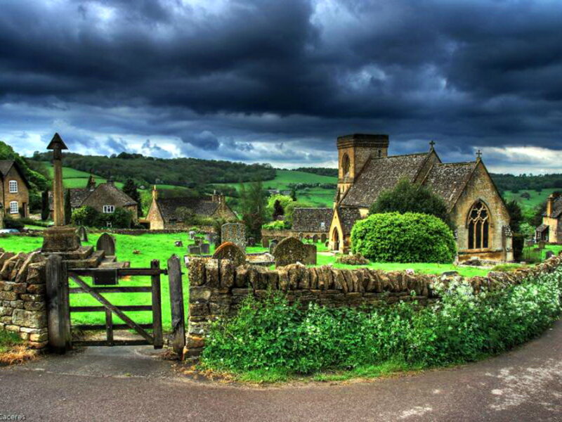 Village Churchyard — Green