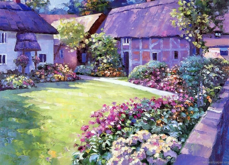 Village Cottages and Garden