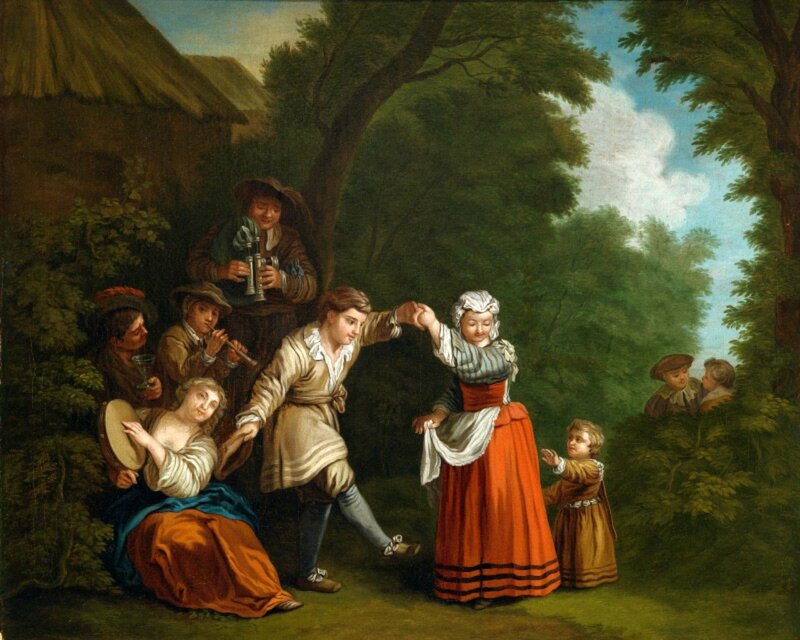 Village Dance Scene