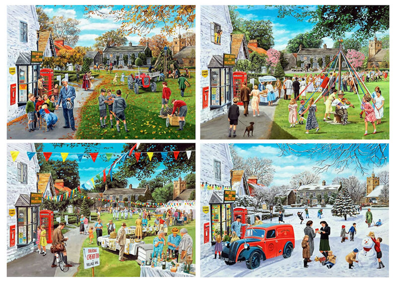 Village Festival Scenes