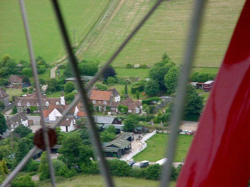Village from Hot Air Balloon