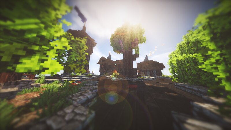 Village in Block Game