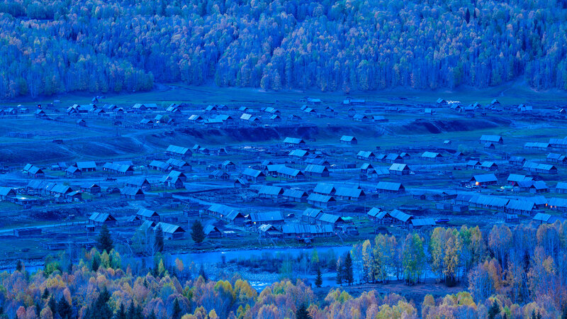 Village in Forest Valley