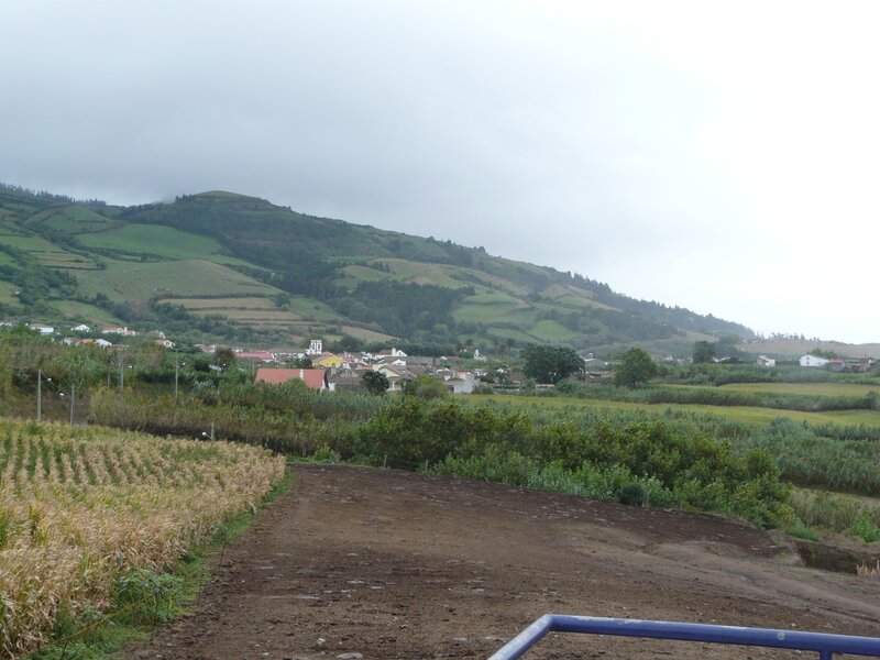 village in green hills