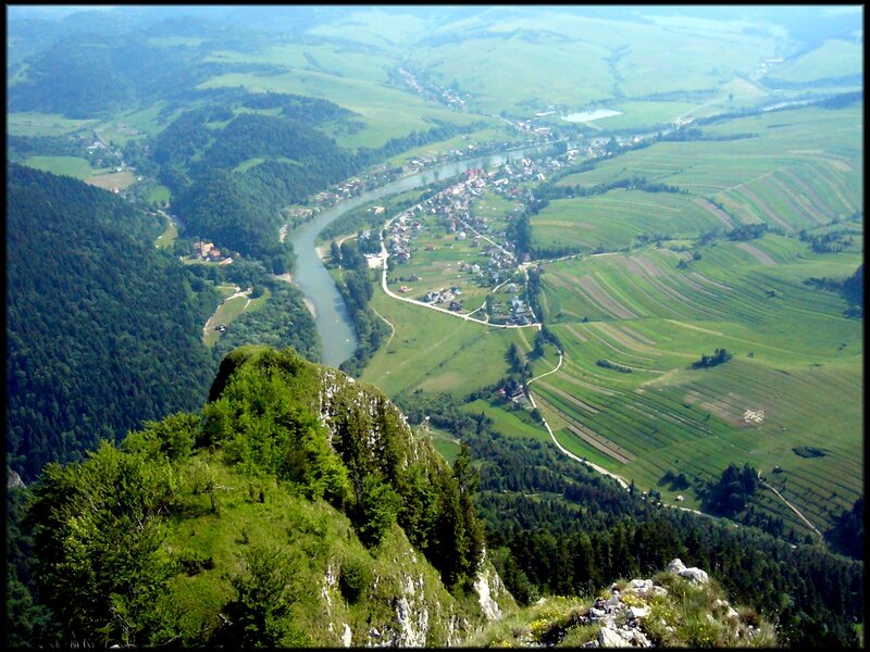 Village in River Valley