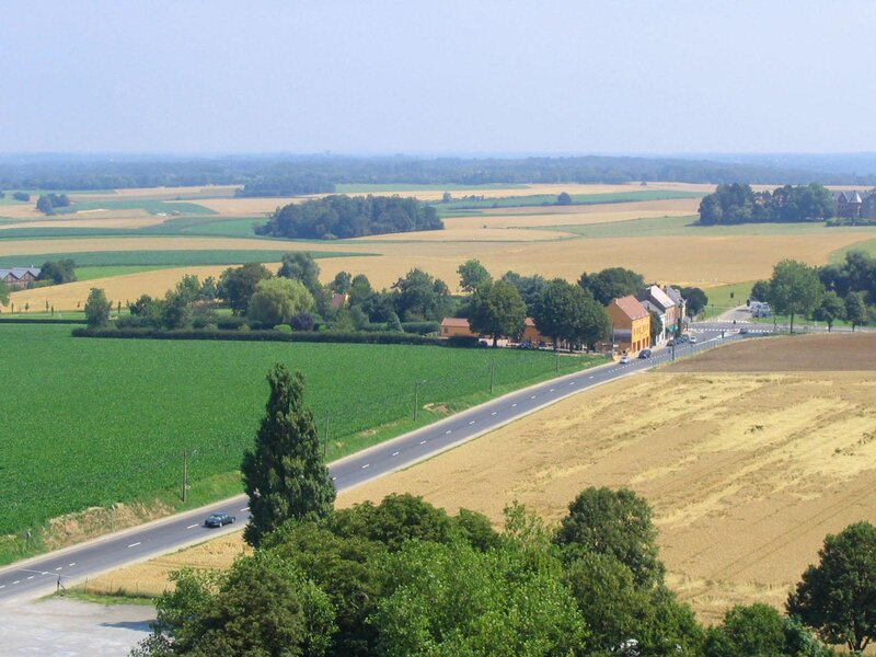 Village in Rural Landscape
