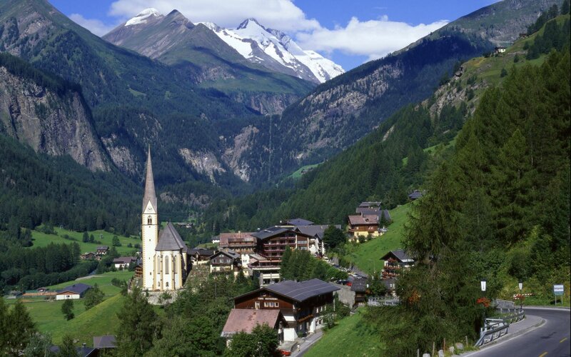 Village in the Alps