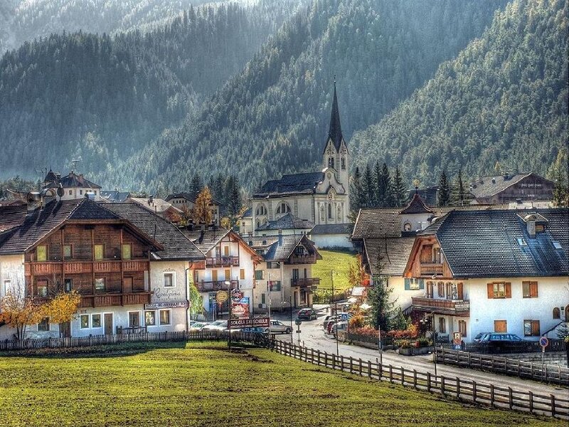 village in the alps