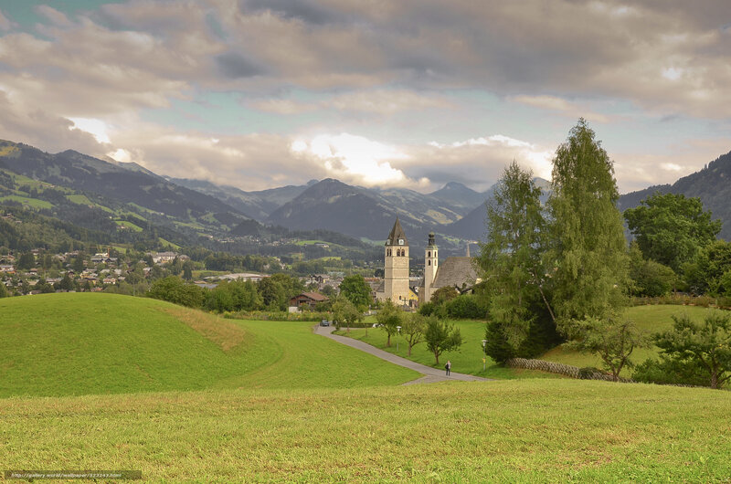 Village in the Alps