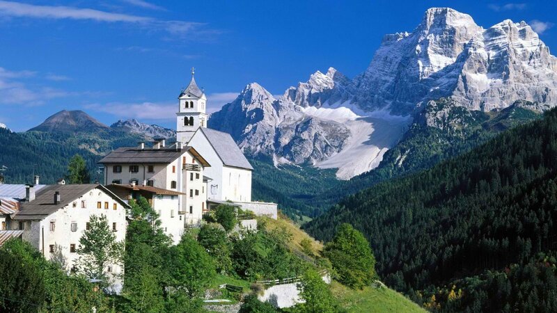 Village in the Alps