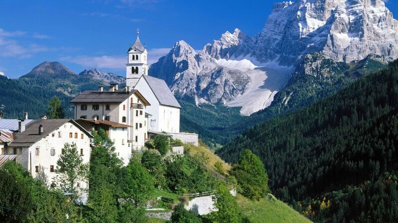 Village in the Alps