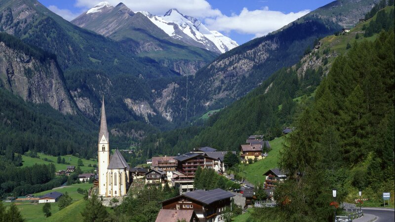 Village in the Alps