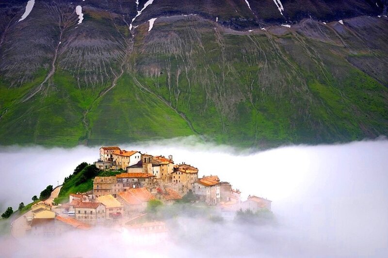 Village in the clouds