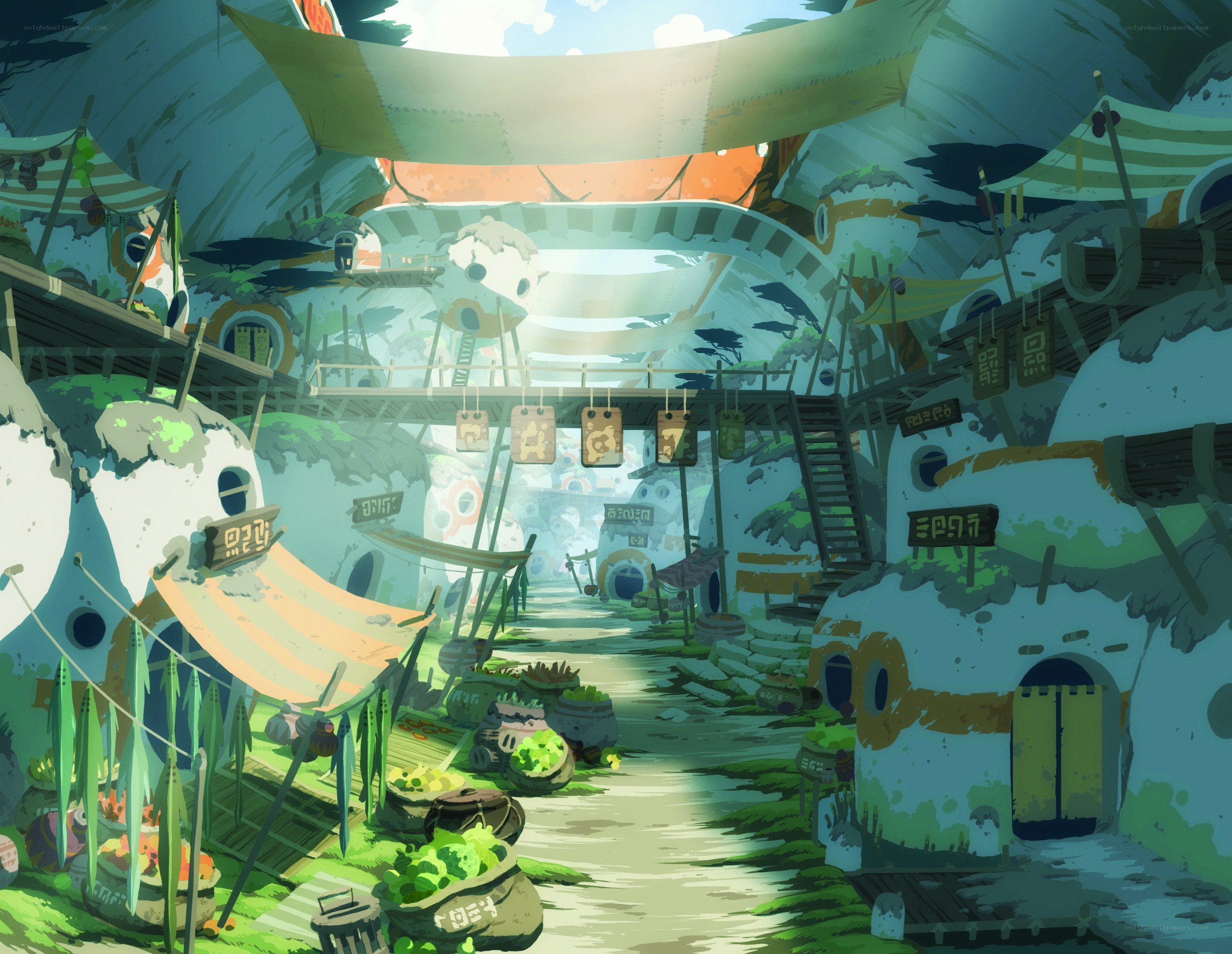 village in the clouds