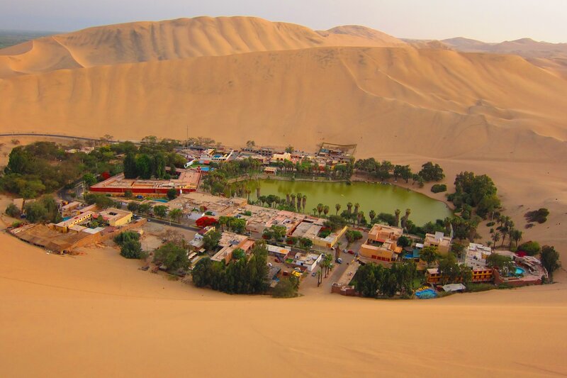 village in the desert