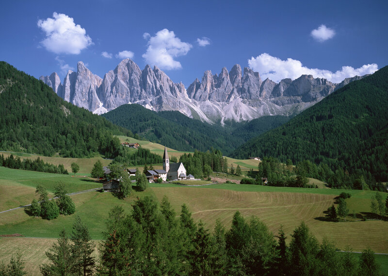 Village in the Dolomites
