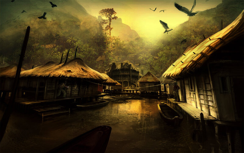 village in the jungle