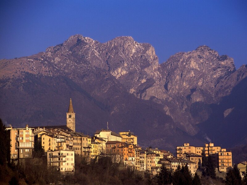 Village in the mountains